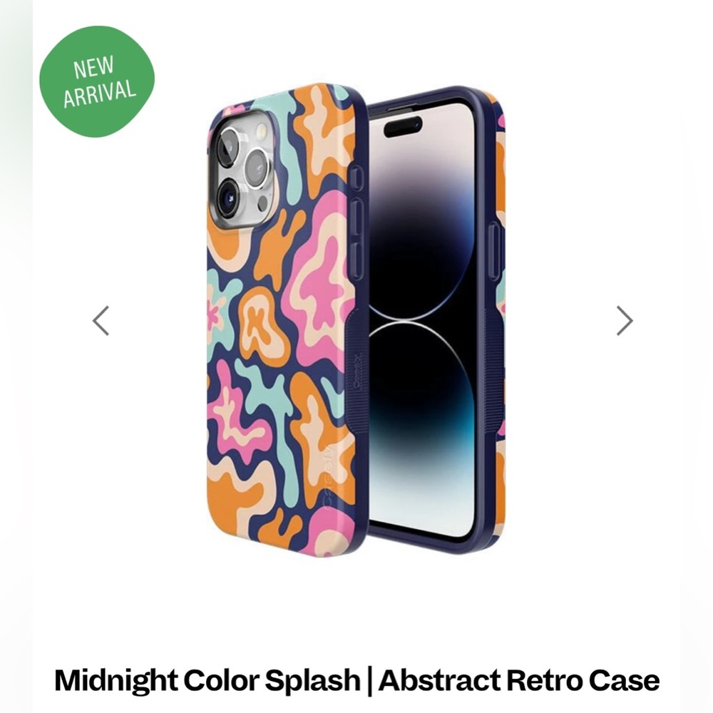 Casely Iphone 15 Pro Case Casley Midnight Color Splash Case Iphone 15 Pro Case